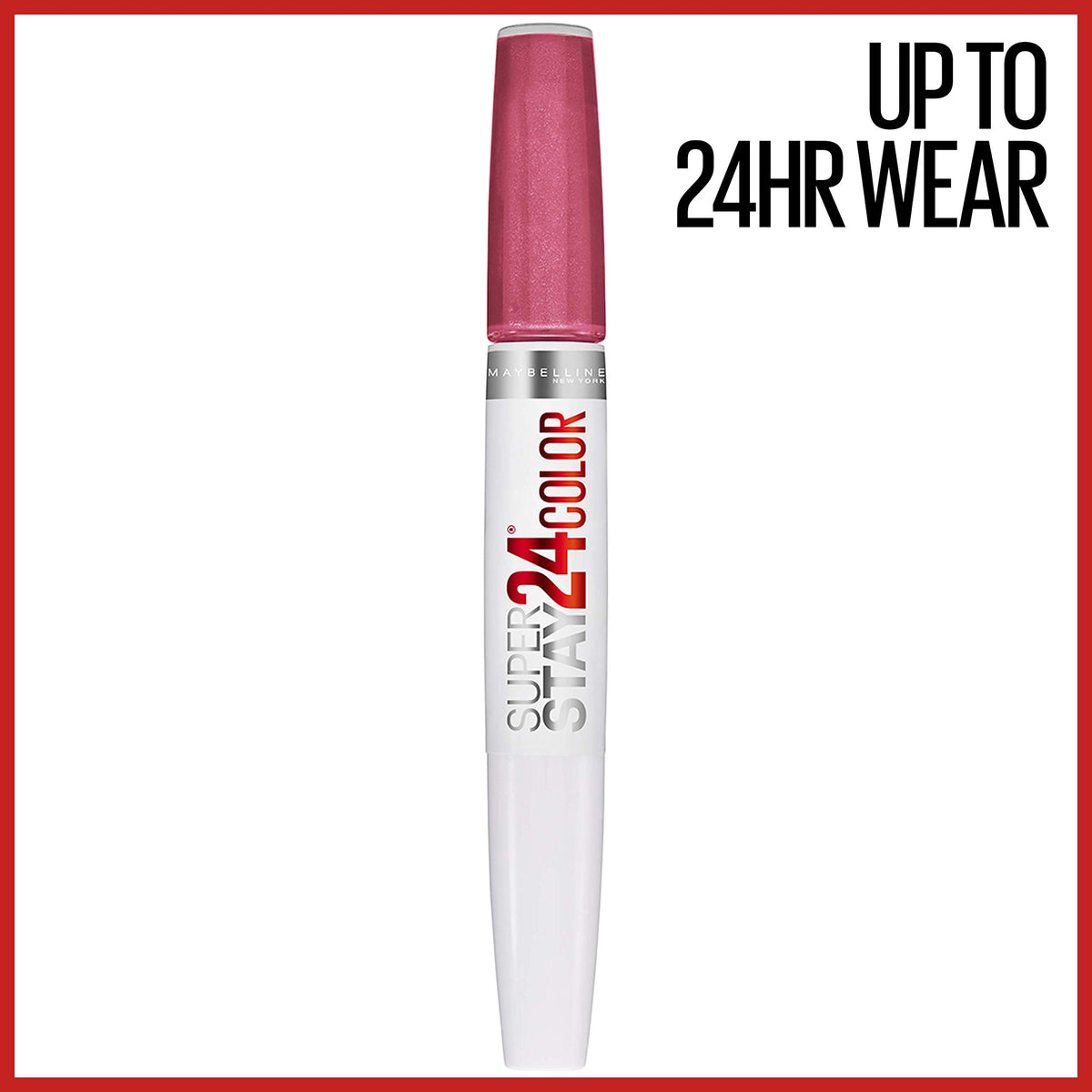 MAYBELLINE Super Stay 24 Liquid Lipstick Blush On precision tip applicator