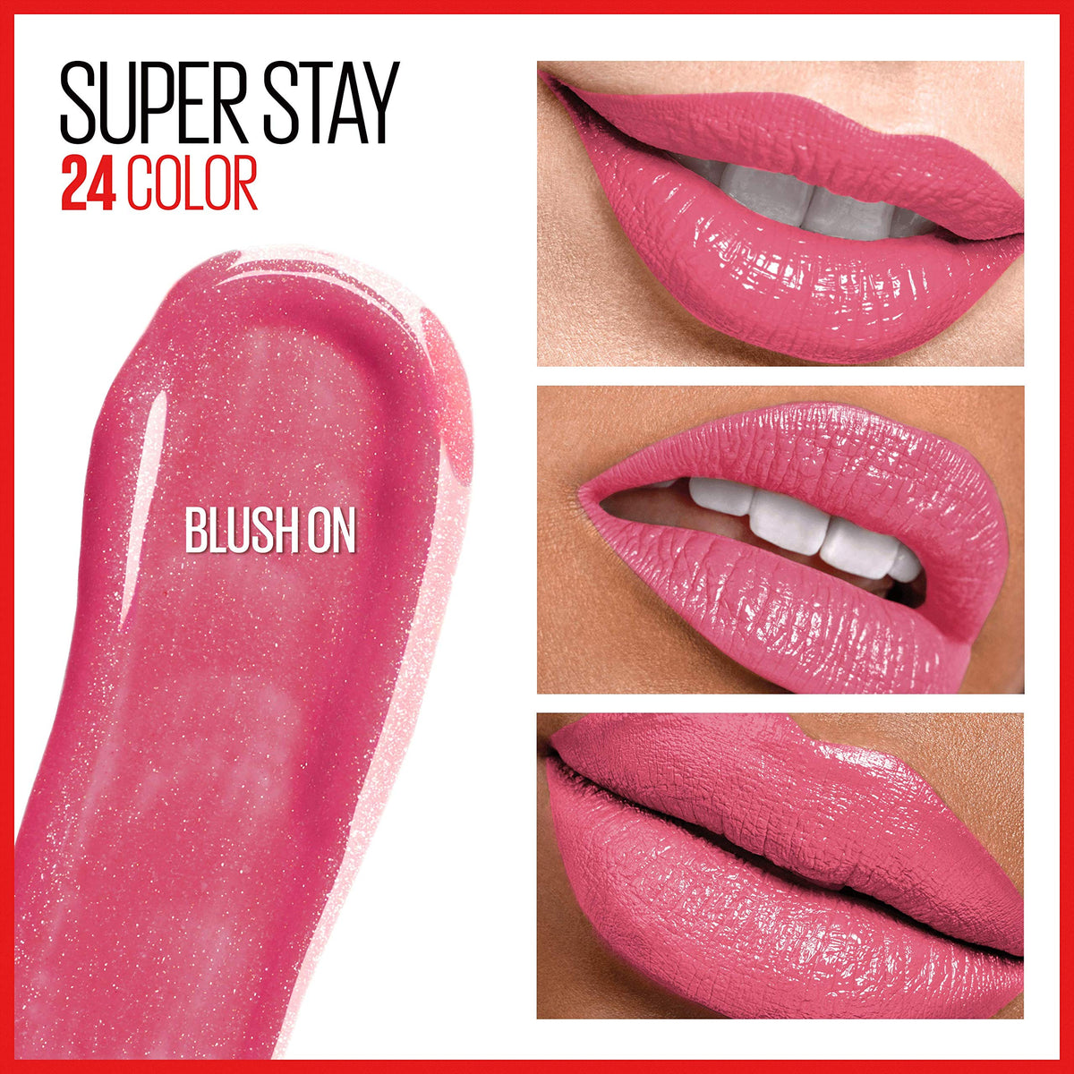 MAYBELLINE Super Stay 24 Liquid Lipstick Blush On with balm