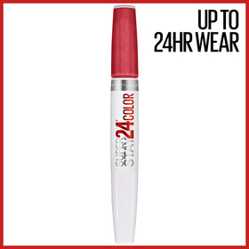 MAYBELLINE Super Stay 24 Liquid Lipstick Continuous Coral applicator tip