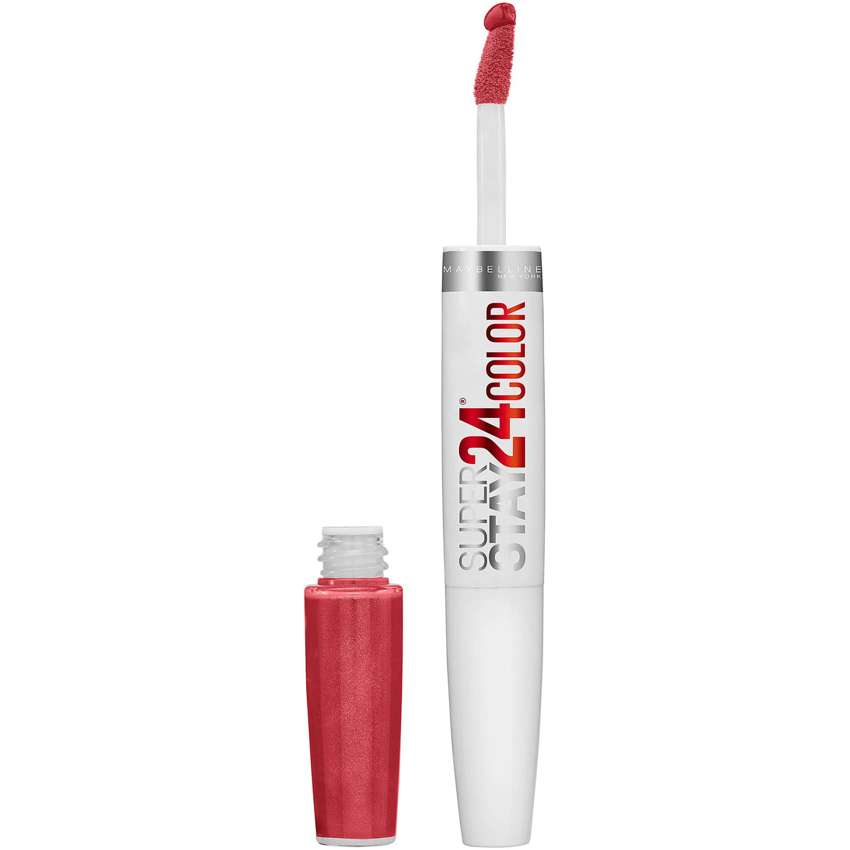 MAYBELLINE Super Stay 24 Liquid Lipstick Continuous Coral front view