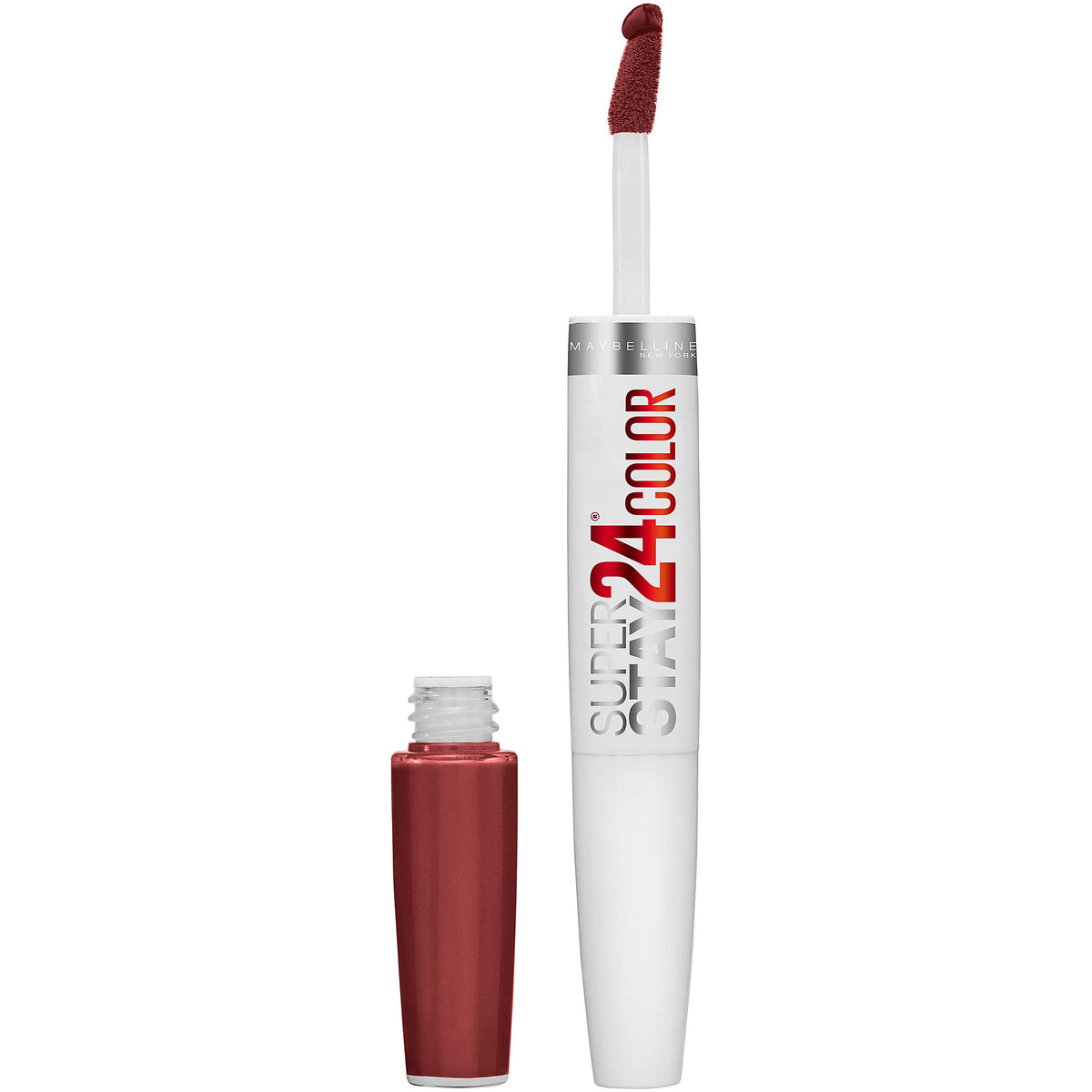 MAYBELLINE Super Stay 24 Liquid Lipstick Everlasting Wine front view
