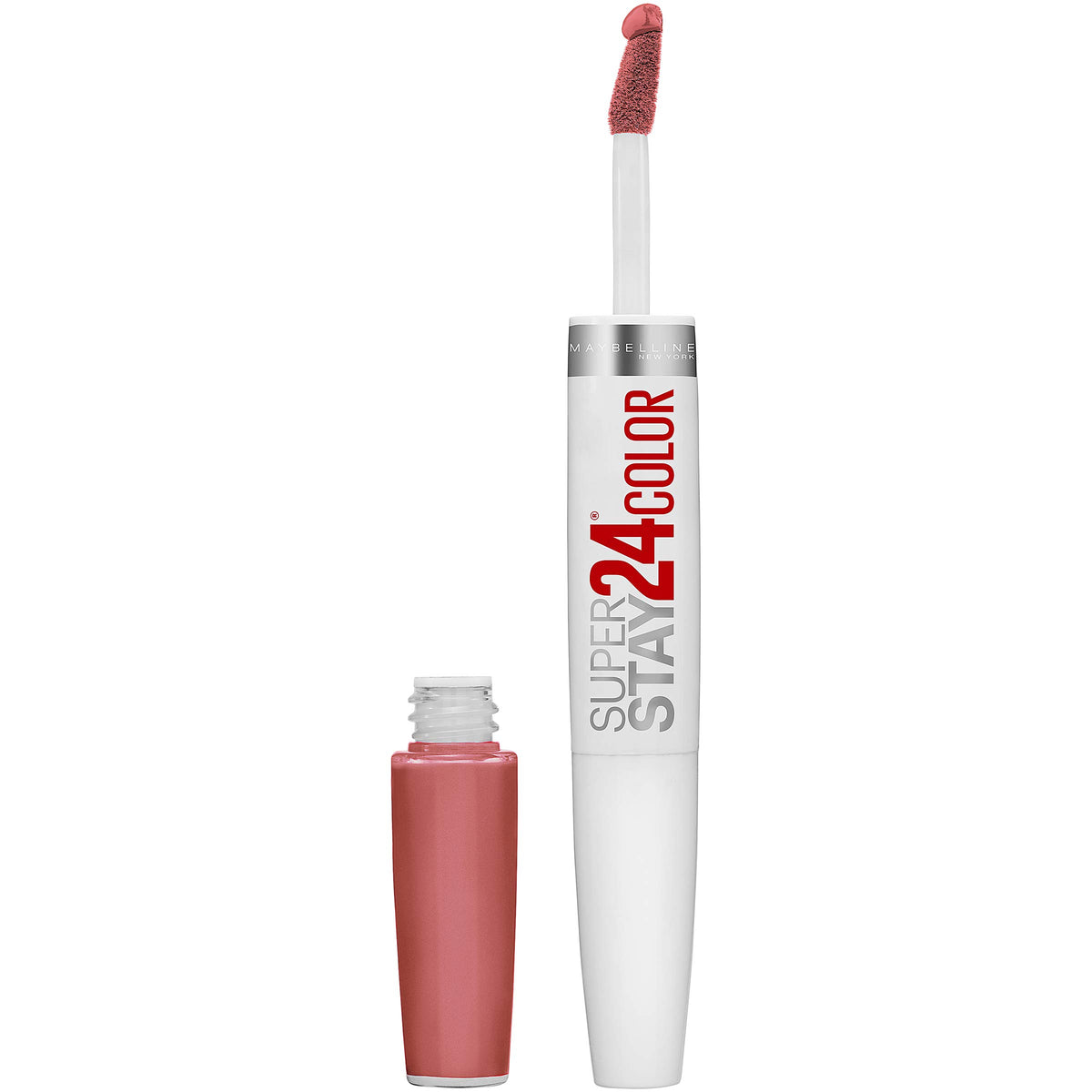 MAYBELLINE Super Stay 24 Liquid Lipstick Frosted Mauve front view