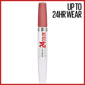 MAYBELLINE Super Stay 24 Liquid Lipstick Frosted Mauve with applicator