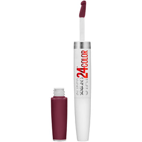 MAYBELLINE Super Stay 24 Liquid Lipstick in Merlot Armour front view