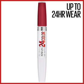 MAYBELLINE Super Stay 24 Liquid Lipstick Keep Up The Flame with applicator