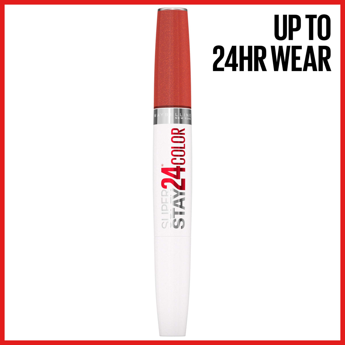 MAYBELLINE Super Stay 24 Liquid Lipstick packaging side view