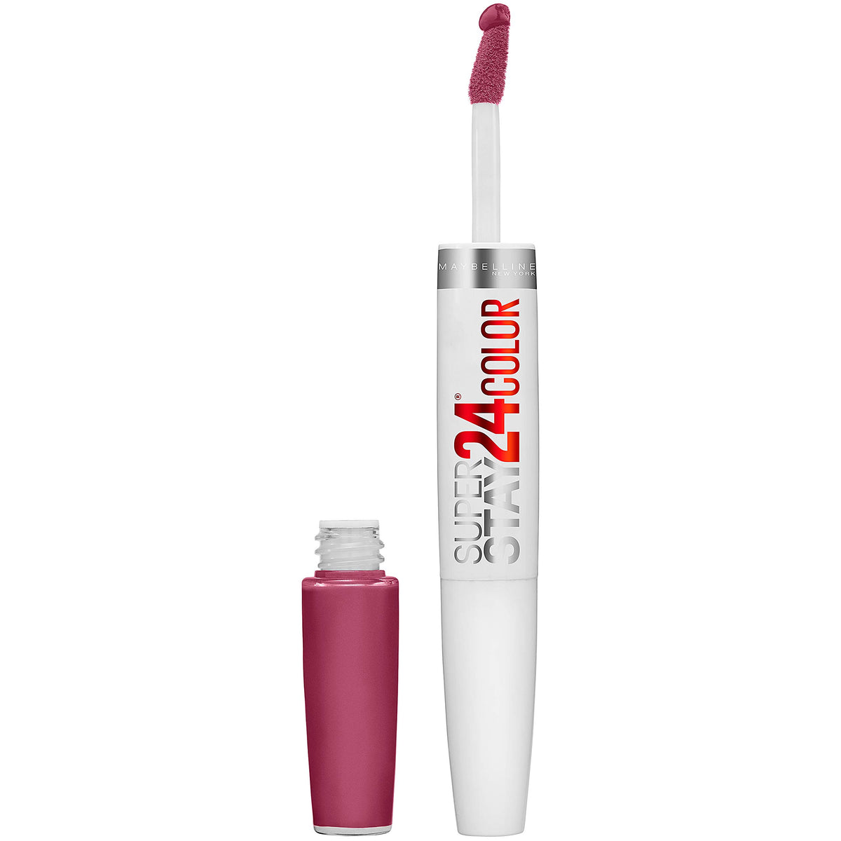 MAYBELLINE Super Stay 24 Liquid Lipstick Relentless Ruby front view