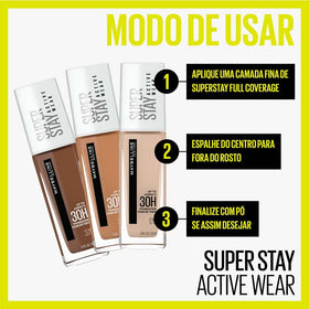 MAYBELLINE Super Stay Foundation swatch on hand