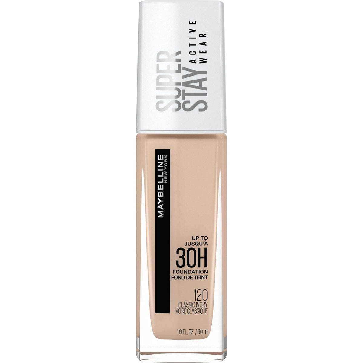 MAYBELLINE Super Stay Full Coverage Foundation Classic Ivory front view