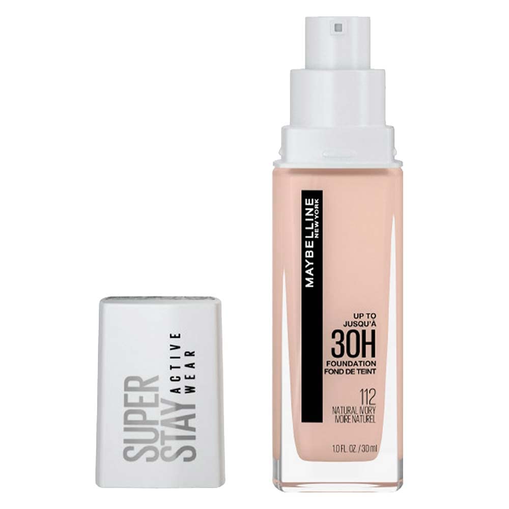 MAYBELLINE Super Stay Full Coverage Foundation front view in Natural Ivory