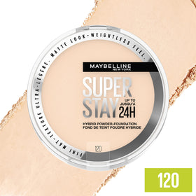 MAYBELLINE Super Stay Hybrid Powder Foundation 120 shade options