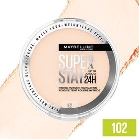 MAYBELLINE Super Stay Hybrid Powder Foundation shade 102