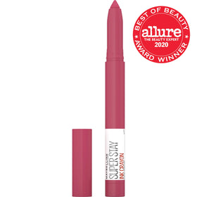 MAYBELLINE Super Stay Ink Crayon applied on lips