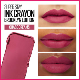 MAYBELLINE Super Stay Ink Crayon in Chase Dreams swatch on skin