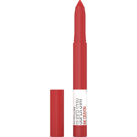 MAYBELLINE Super Stay Ink Crayon Lipstick Red Nude front view