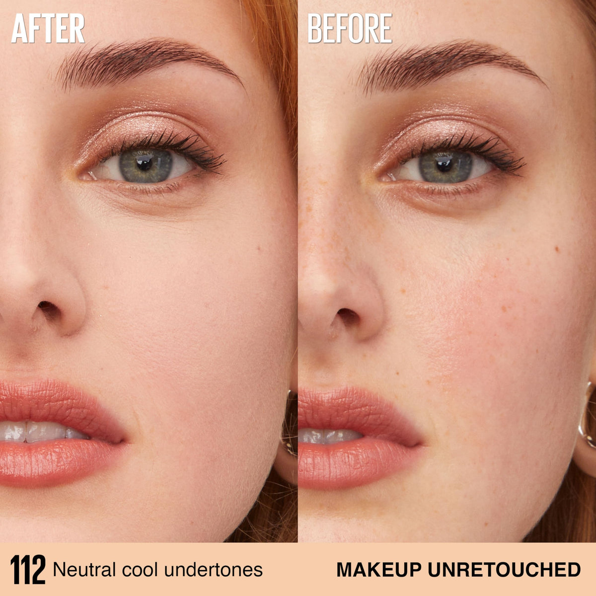 MAYBELLINE Super Stay Lumi-Matte Foundation 112 with makeup applicator