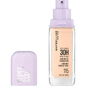 MAYBELLINE Super Stay Lumi-Matte Foundation 115 front view