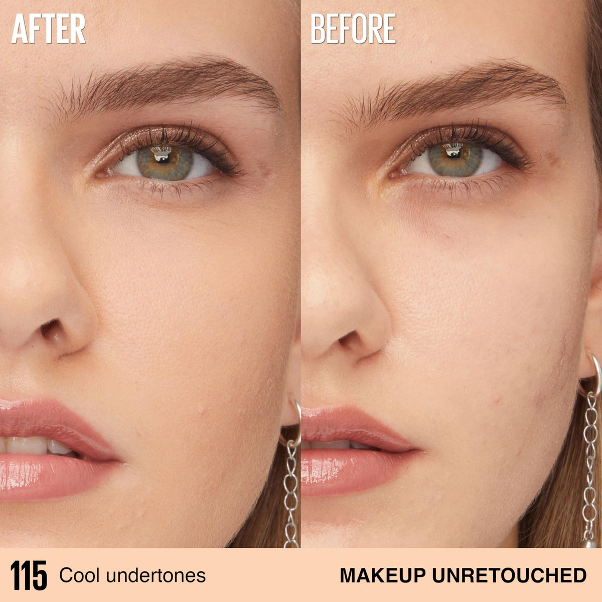 MAYBELLINE Super Stay Lumi-Matte Foundation 115 in packaging