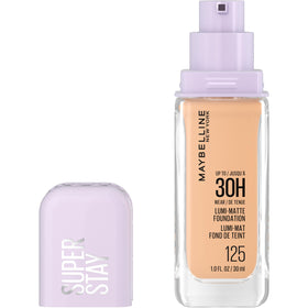 MAYBELLINE Super Stay Lumi-Matte Foundation 125 front view