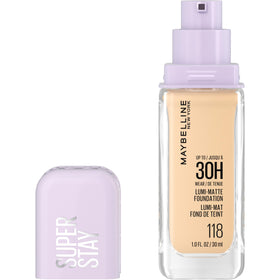 MAYBELLINE Super Stay Lumi-Matte Foundation 125 front view