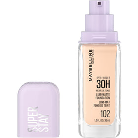 MAYBELLINE Super Stay Lumi-Matte Foundation 30HR shade 102 front view