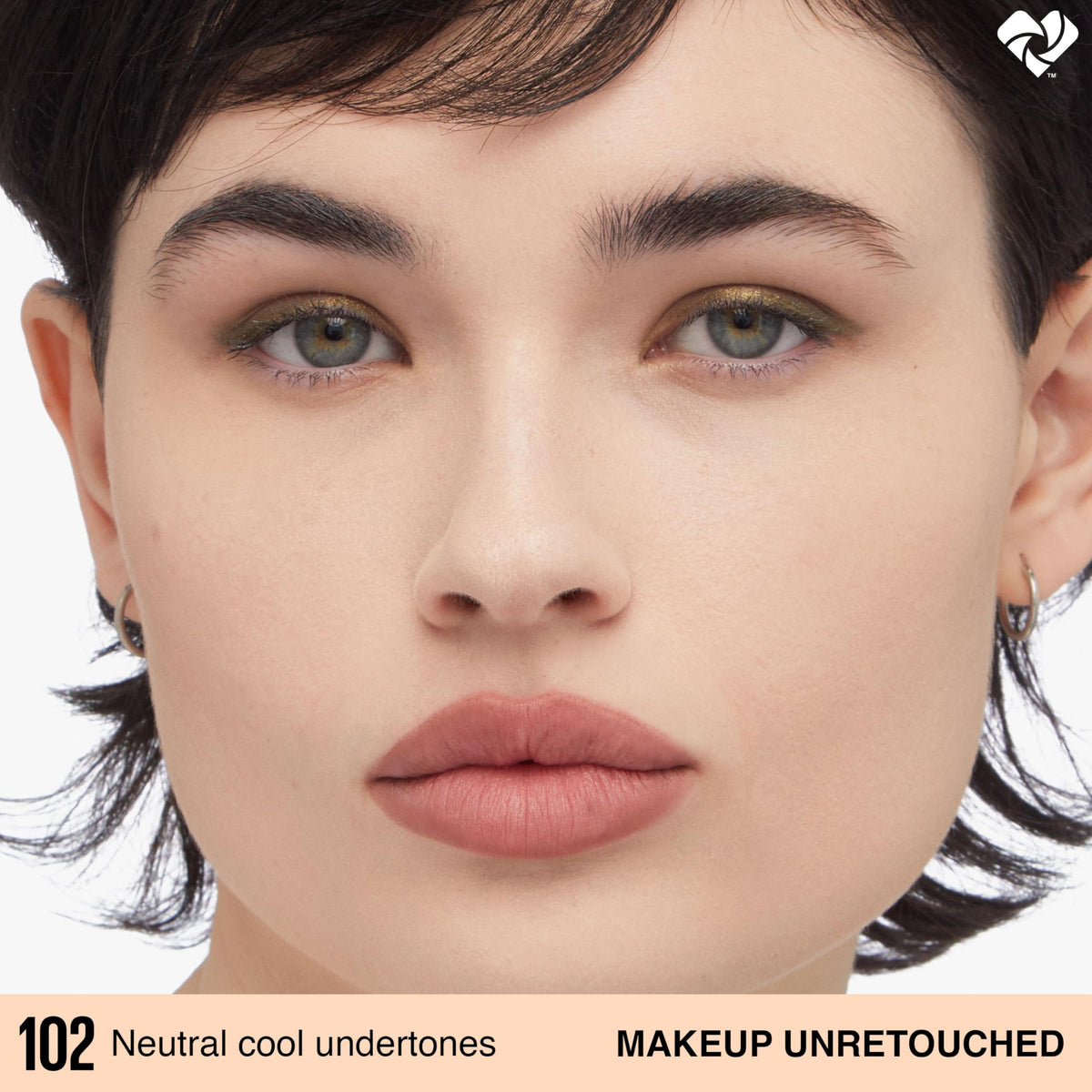 MAYBELLINE Super Stay Lumi-Matte Foundation 30HR shade 102 texture close-up