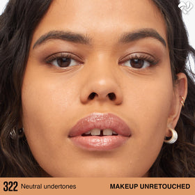 Maybelline Super Stay Lumi-Matte Foundation 322 swatch on skin