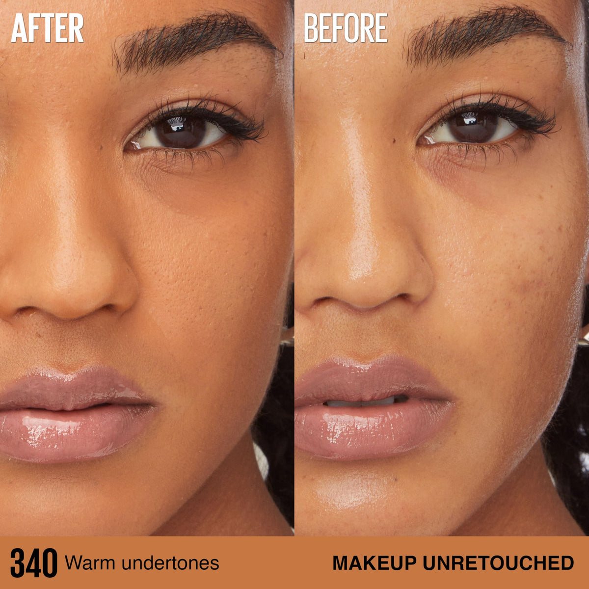 MAYBELLINE Super Stay Lumi-Matte Foundation 340 with applicator