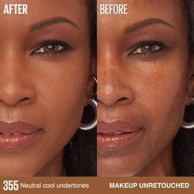 MAYBELLINE Super Stay Lumi-Matte Foundation 355 cap close-up