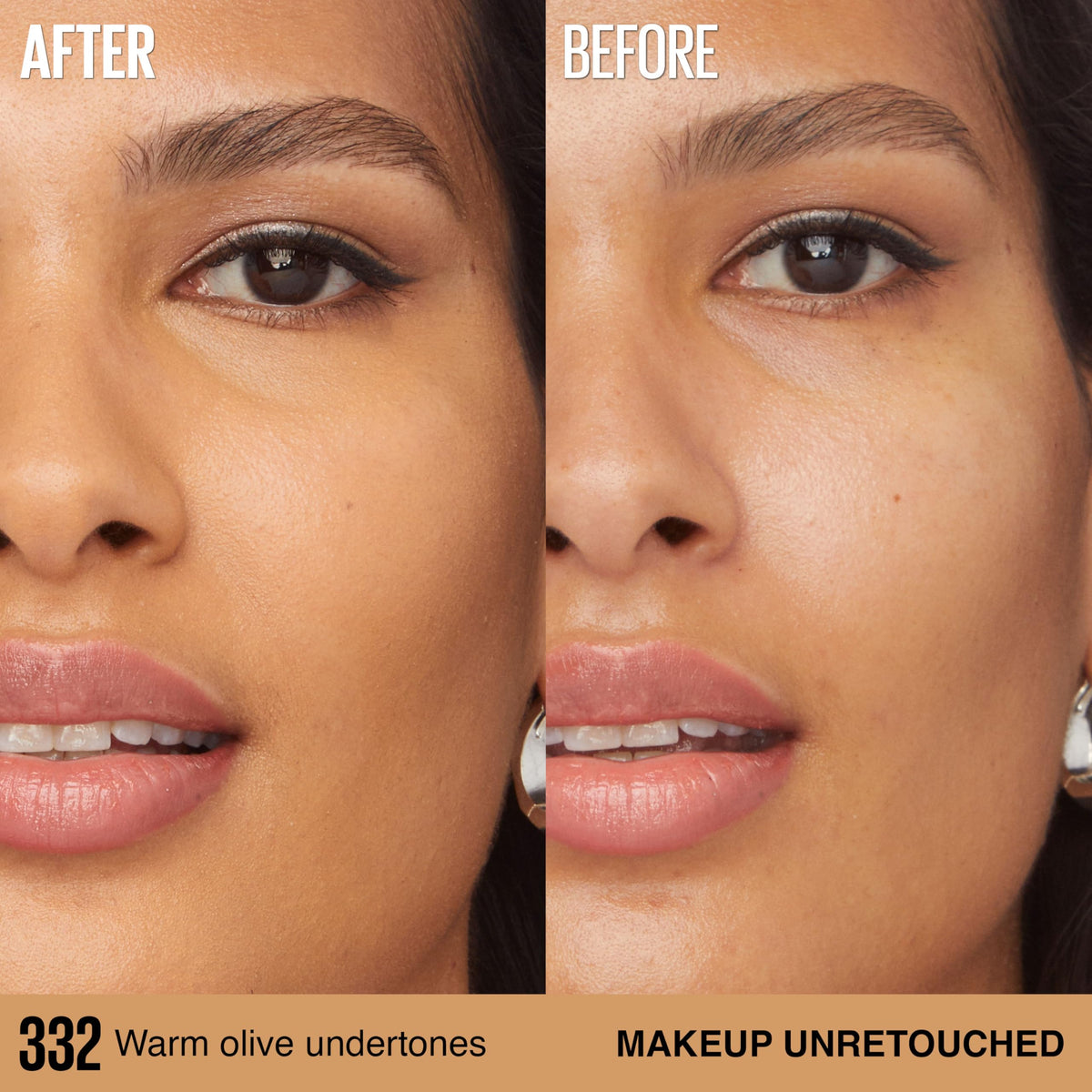 MAYBELLINE Super Stay Lumi-Matte Foundation application with sponge