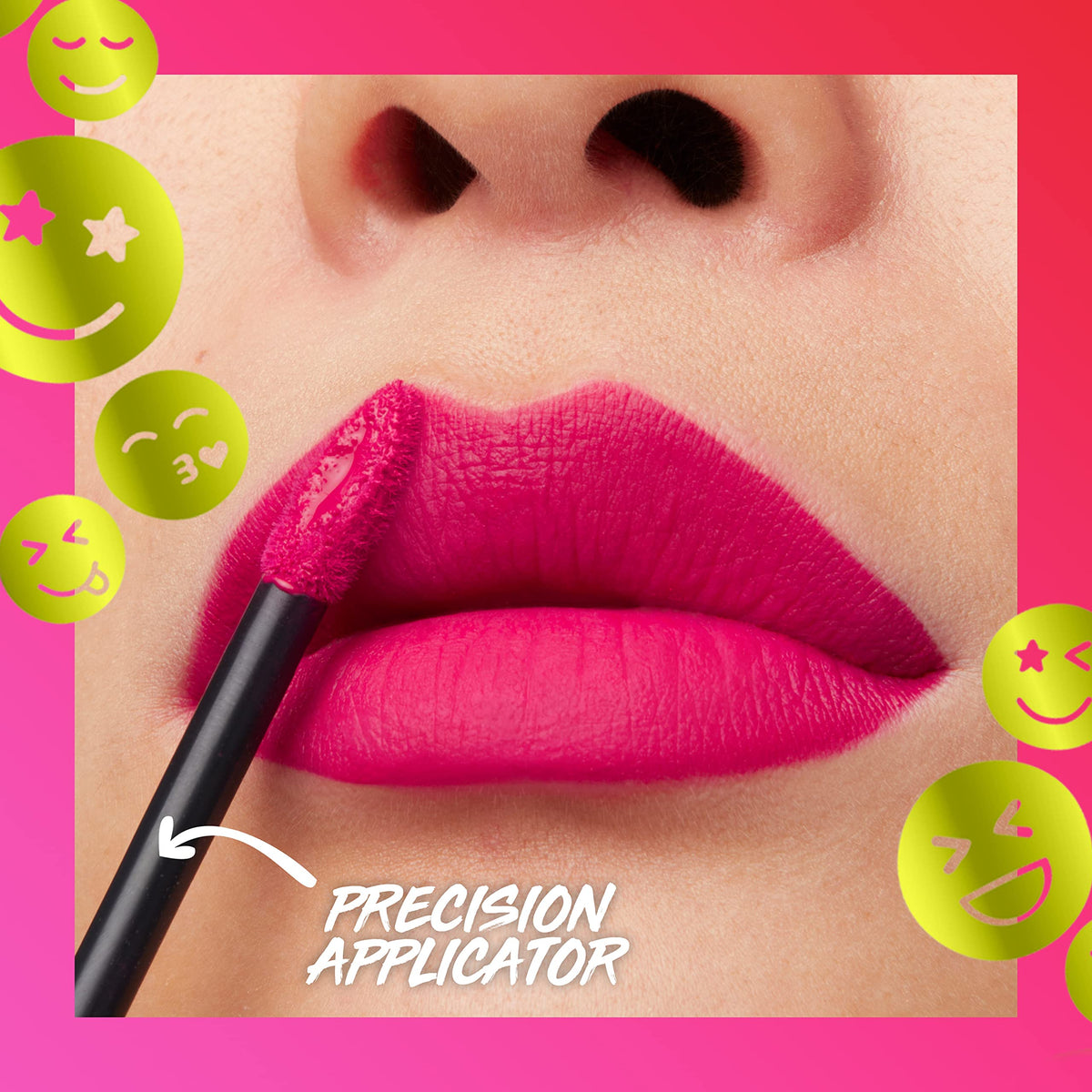 MAYBELLINE Super Stay Matte Ink Liquid Lip Color Euphoric with other makeup products