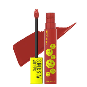 MAYBELLINE Super Stay Matte Ink Liquid Lip Color Harmonizer Red Brown front view