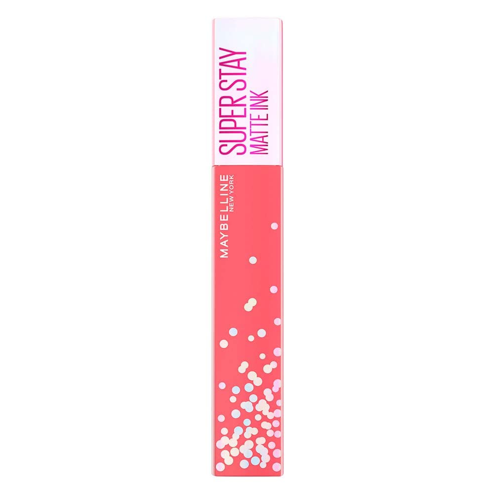 MAYBELLINE Super Stay Matte Ink Liquid Lipstick in birthday cake scent front view