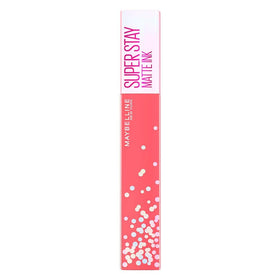MAYBELLINE Super Stay Matte Ink Liquid Lipstick in birthday cake scent front view