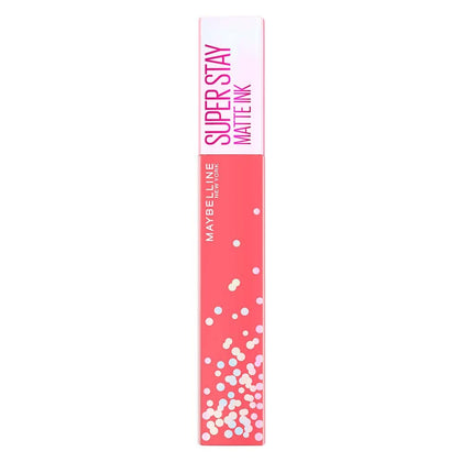 MAYBELLINE Super Stay Matte Ink Liquid Lipstick in birthday cake scent front view