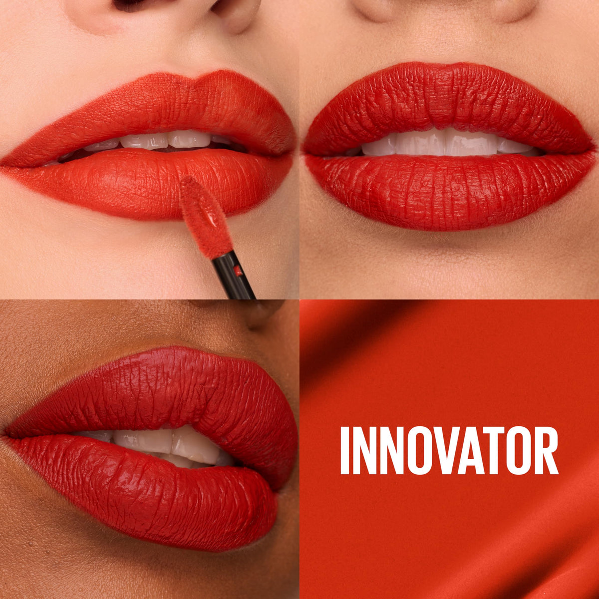 MAYBELLINE Super Stay Matte Ink Liquid Lipstick showing unique arrow applicator