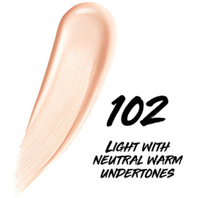 MAYBELLINE Super Stay Skin Tint Foundation 102 texture swatch