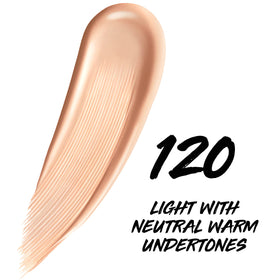 MAYBELLINE Super Stay Skin Tint Foundation 120 texture close-up