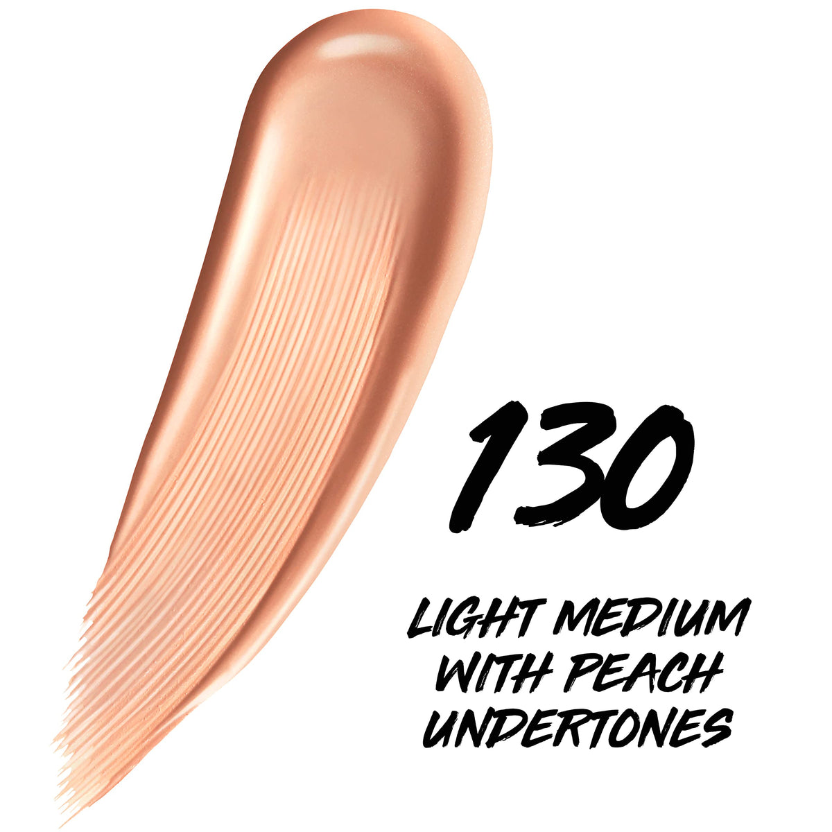 MAYBELLINE Super Stay Skin Tint Foundation 130 texture on hand