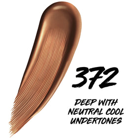 MAYBELLINE Super Stay Skin Tint Foundation 372 texture close-up