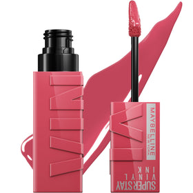 MAYBELLINE Super Stay Vinyl Ink Lipcolor in Sultry, front view