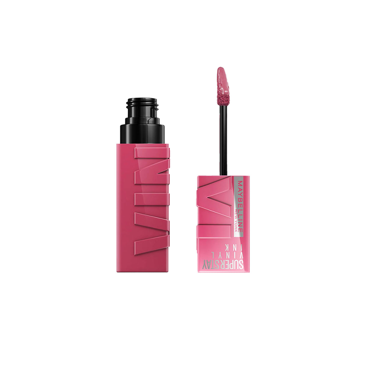 MAYBELLINE Super Stay Vinyl Ink Lipstick Rose Mauve Nude front view