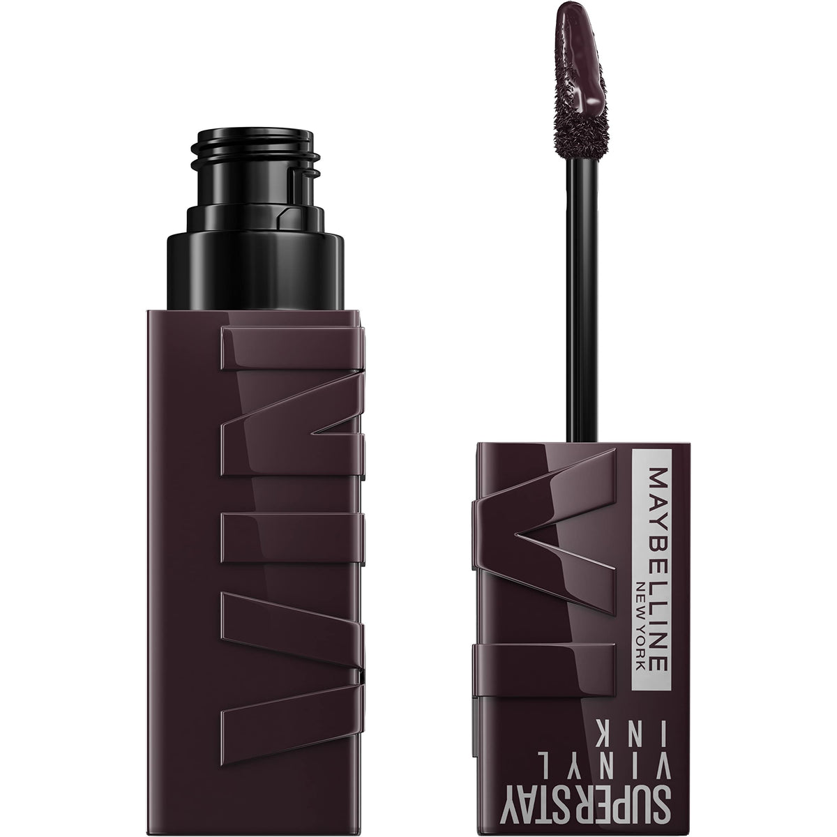 MAYBELLINE Super Stay Vinyl Ink Liquid Lipcolor in Charged Brown front view