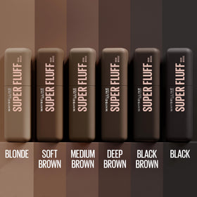 MAYBELLINE Superfluff Brow Mousse Black Brown side view