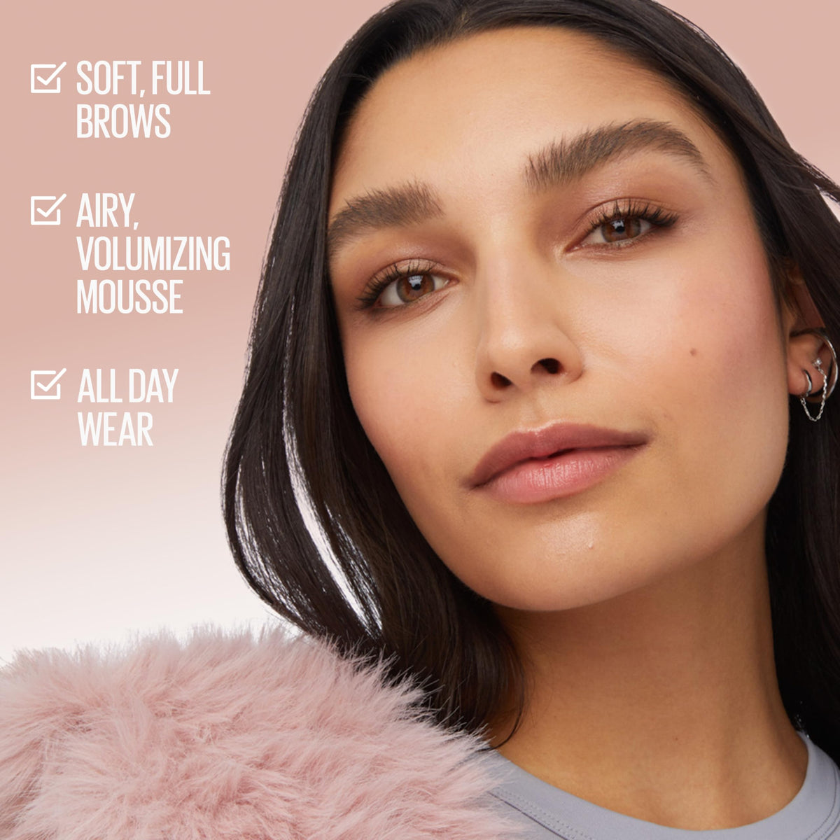 MAYBELLINE Superfluff Brow Mousse Deep Brown packaging