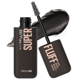 MAYBELLINE Superfluff Brow Mousse in Black, front view