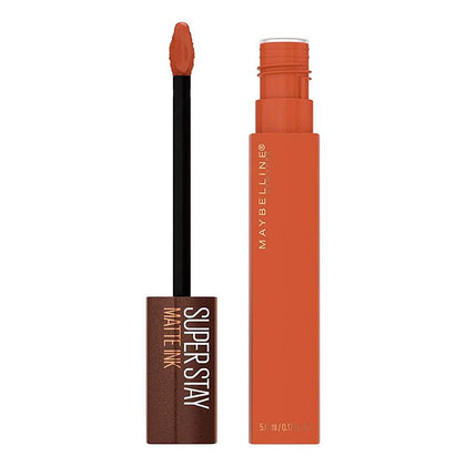 MAYBELLINE SuperStay Matte Ink Liquid Lipstick Coffee Edition front view