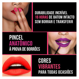 MAYBELLINE SuperStay Matte Ink Liquid Lipstick lifestyle scene