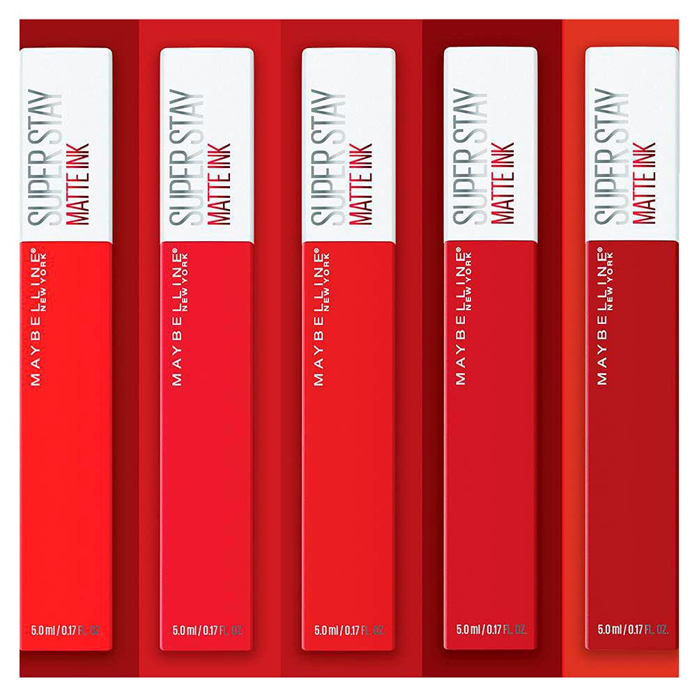 MAYBELLINE SuperStay Matte Ink Liquid Lipstick Spiced Edition close-up