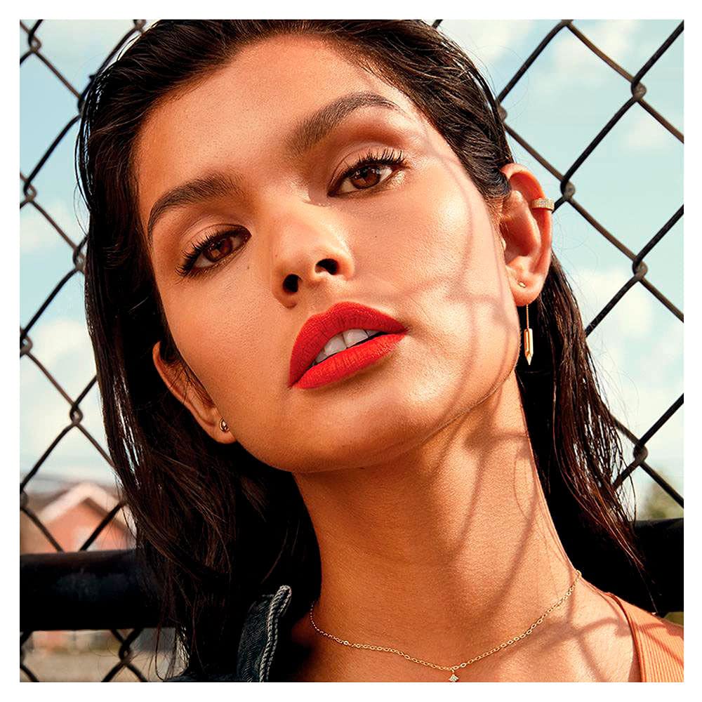 MAYBELLINE SuperStay Matte Ink Liquid Lipstick Spiced Edition on model
